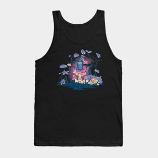 THE MAGICAL LAND magic cute tardis fantasy Tank Top